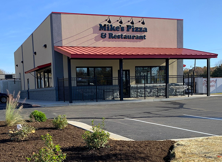 photo of Mike's Pizza building in South Boston, VA
